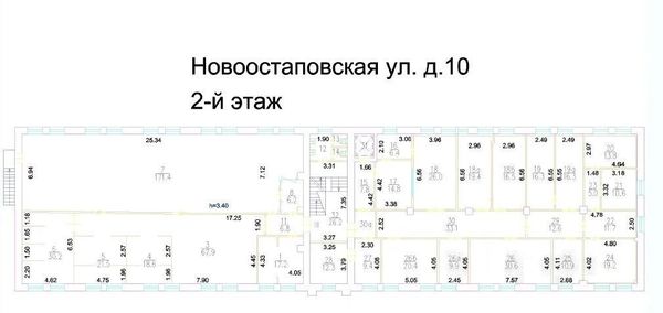 Продам коммерческое помещение 1 748 м2, Новоостаповская ул, 10, Москва г